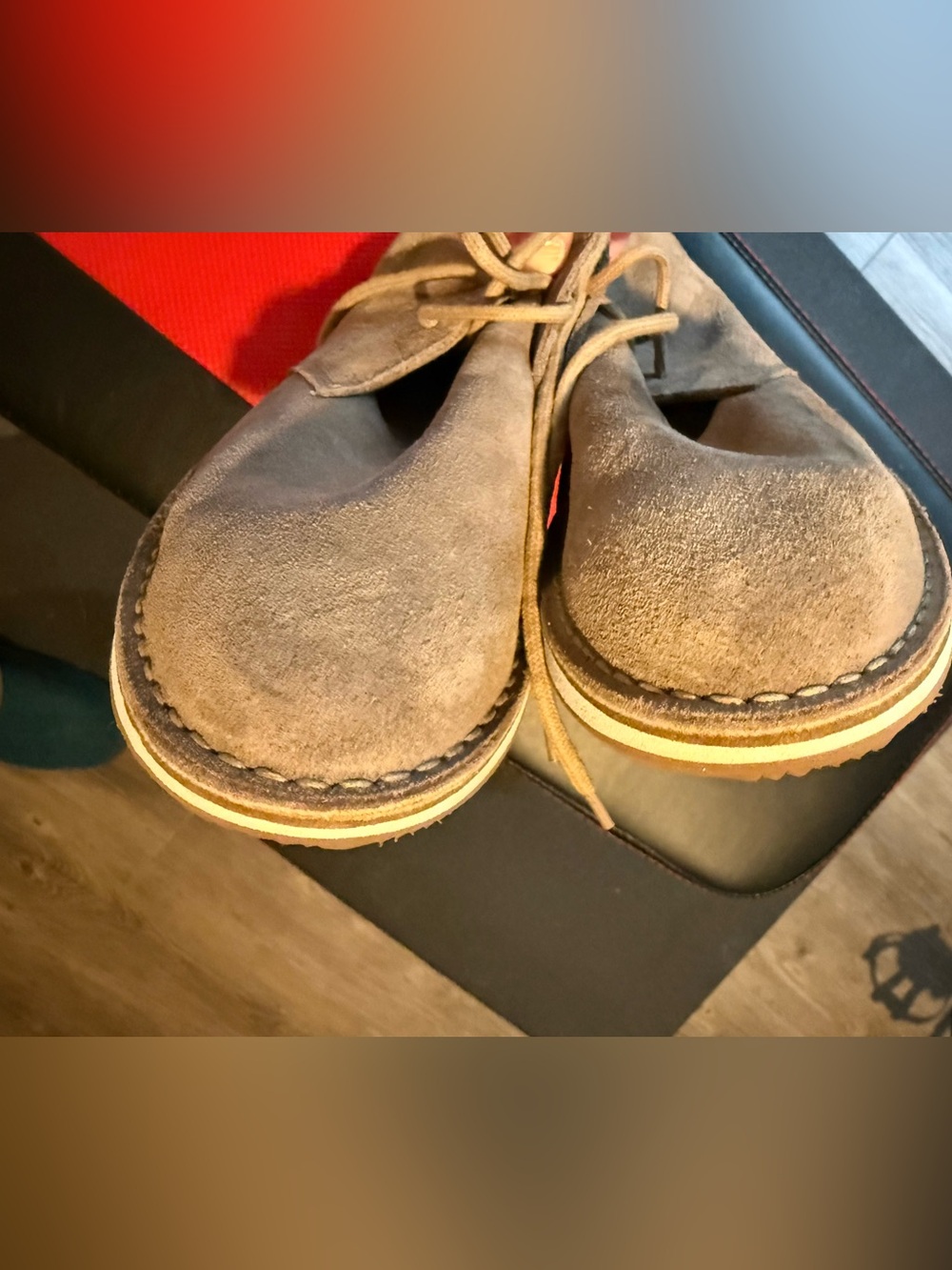Men’s Greats Brooklyn booties. Size 9. Taupe. Like new. - Picture 8 of 8